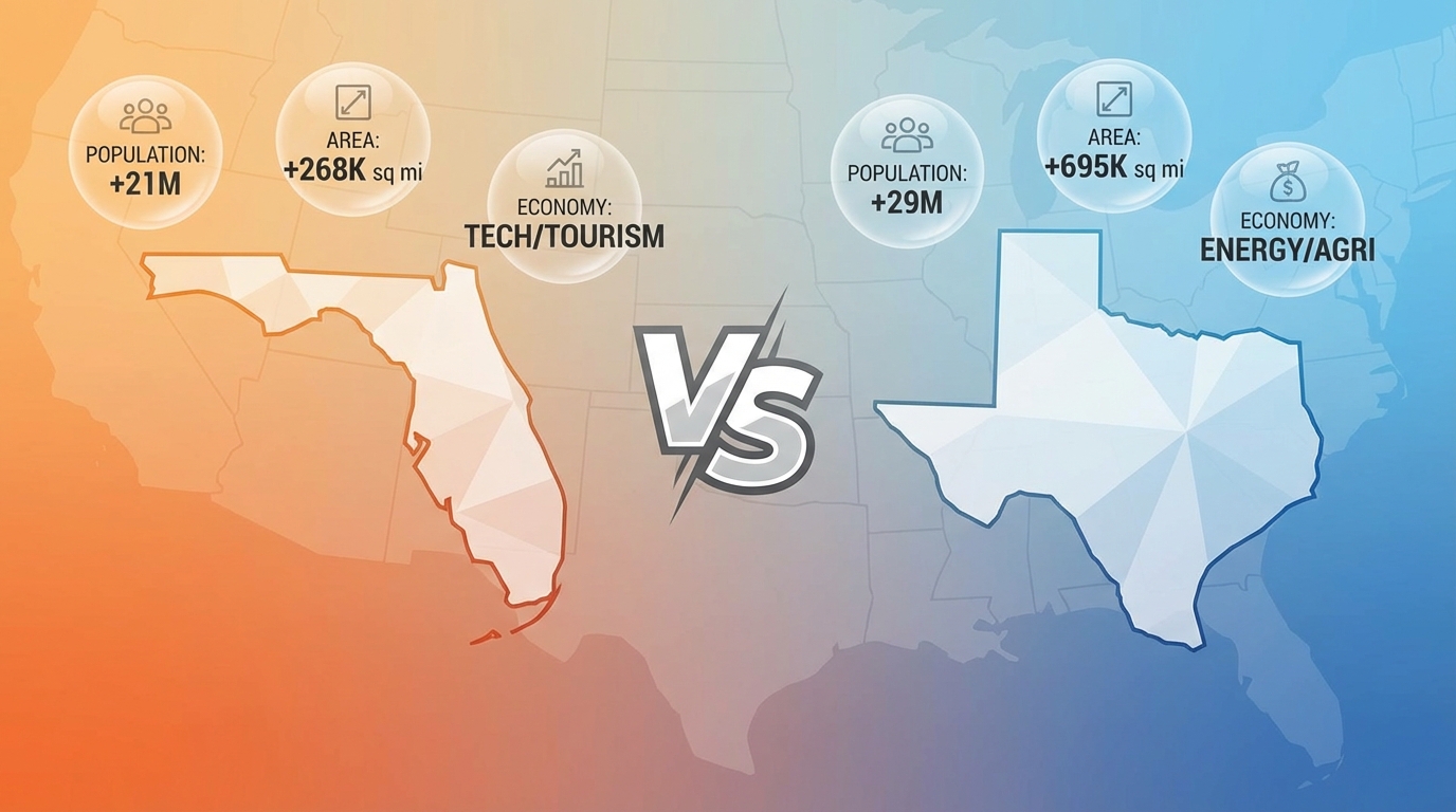Florida vs. Texas Annual Report: Key Differences