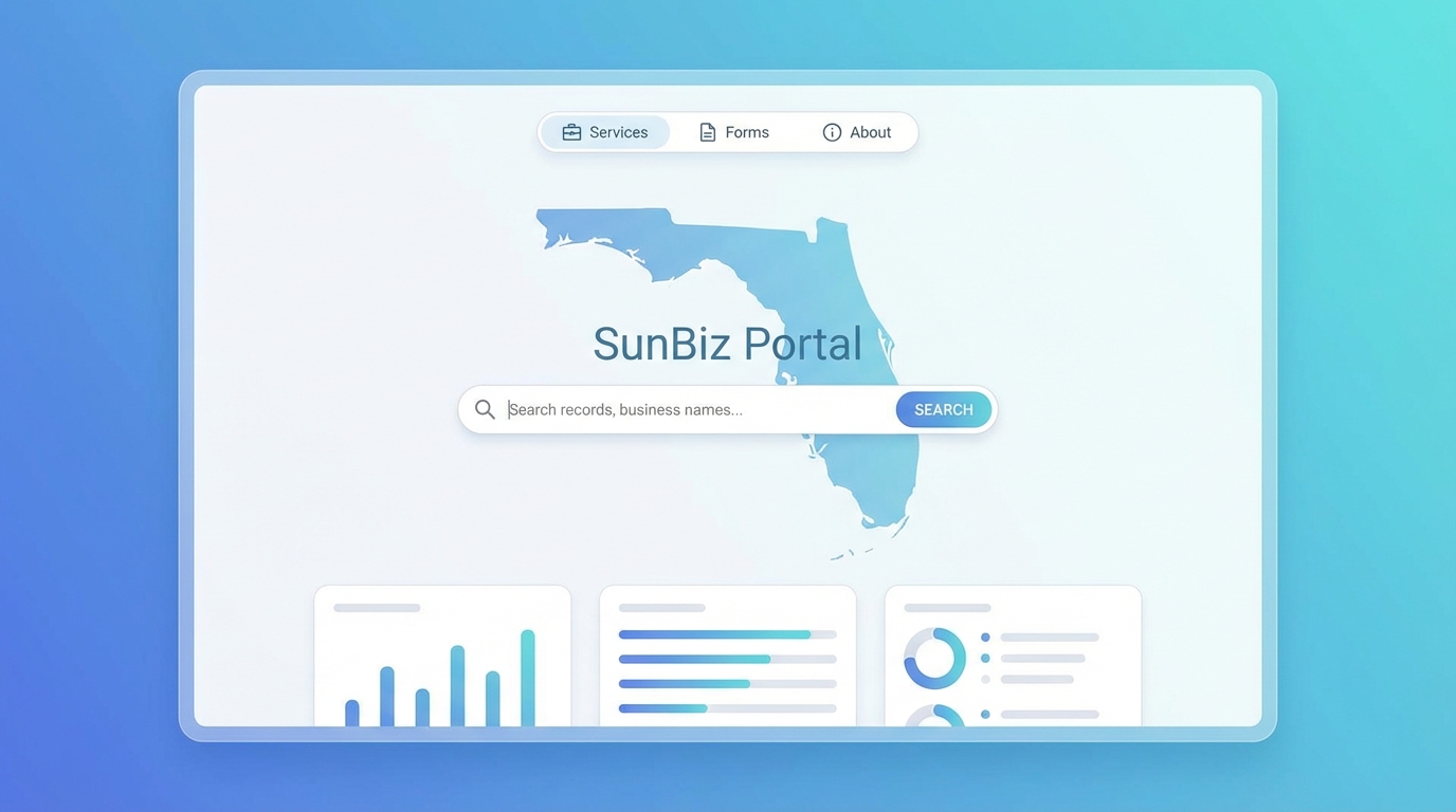 SunBiz Florida Business Search: Complete Guide to Using the Florida Division of Corporations Portal in 2026
